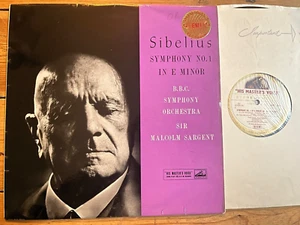 ASD 260 Sibelius Symphony No. 1 Sargent BBCSO W/G - Picture 1 of 2