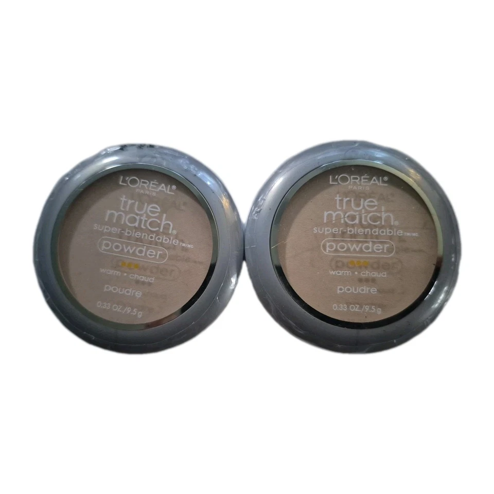 2x L'OREAL True Match Super Blendable Powder #W1-Warm Porcelain “New SEALED” - Image 1 of 3