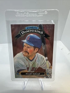 1992 Donruss #DK-9 Wade Boggs Diamond Kings - Picture 1 of 2