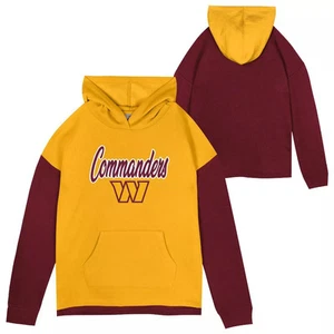 Washington Commanders Kids Pullover Hooded Hoodie Team Logo NFL Licensed Apparel - Picture 1 of 4