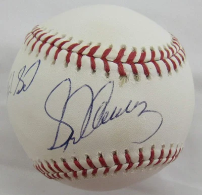 Holograma de béisbol firmado por Sid Fernández Auto Rawlings MLB EK841645 Foto 1 de 3