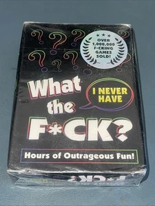 What The F**ck I Never Have, Party Drinking Game Hours Of Fun - Picture 1 of 5