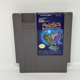 Solstice Nintendo Nes Game NTSC Version Tested Free Uk P&p
