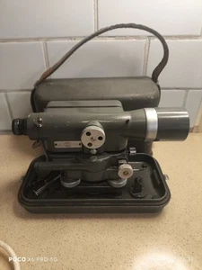 HILGER & WATTS LTD 128514 THEODOLITE SURVEYORS LEVEL METAL TRANSIT CASE - Picture 1 of 21
