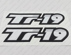 CALCOMANÍAS TRITON BOATS TR-19 10,5" X 2,8" 2 piezas. - Imagen 1 de 6