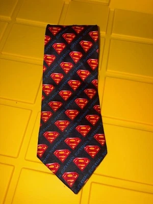 Галстук Superman DC Comics Superhero галстук S символ логотип новинка галстук Кларк Кент - Изображение 1 из 2