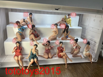 1/18 1/16 1/12 Beauty Girl Women Scene Miniature Figure Doll For Cars Toy - Image 1 of 4