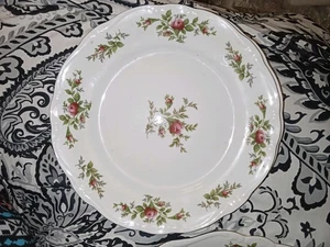 Set of 2 Johann Haviland Thailand Traditions Moss Rose Porcelain Dinner Plates - Picture 1 of 2