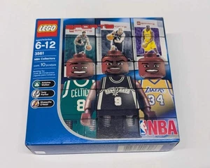 Lego NBA Collectors Minifigure Set 3561 2003: Antoine Walker, Tony Parker, Shaqu - Foto 1 di 2