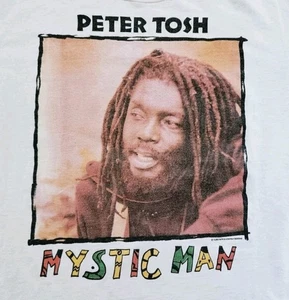 Vintage Peter Tosh Mystic Man Cooyah Reggae Shirt XL Bob Marely Bunny Wailer - Bild 1 von 9