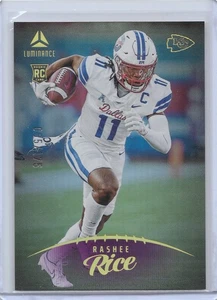 2023 Panini Luminance #115 Rashee Rice RC Rookie Card /175 Kansas City Chiefs - Picture 1 of 2
