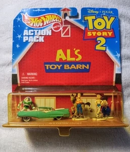 VTG 1999 Hot Wheels Toy Story 2 Action Pack Al's Toy Barn Disney•Pixar - Picture 1 of 5