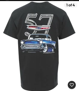 1957 Chevy Bel Air T-Shirt T177N-XL - Picture 1 of 5
