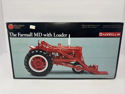 1/16 ERTL  The Farmall MD with Loader  #4599 Precision Series #10 - Image 1 of 4