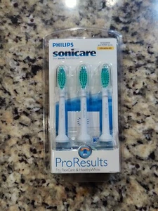 3 PACK SEALED Sonicare PRORESULTS Flexcare Replacement Toothbrush Heads RS900 - Picture 1 of 6