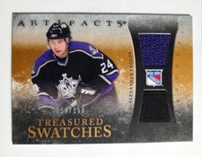 ALEXANDER FROLOV 2010-11 UD ARTIFACTS "TREASURED SWATCHES" RANGERS JERSEY PATCH!