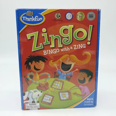 ThinkFun Zingo Bingo Award Winning Preschool Game for Pre-Readers, Early Readers - Image 1 of 4