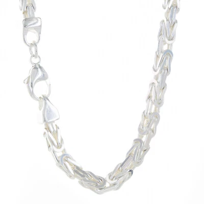 Königskette Silber Kette Herren 925 Sterling Silber massiv Halskette o. Armband - Bild 1 von 4