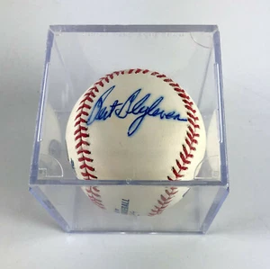 Bert Blyleven Signed Baseball Auto Autograph Ball Twins MLB Authentic Holo #2 - Picture 1 of 6