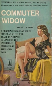 Beacon 426F Commuter Widow by Louis Lorraine Vintage Sleaze Paperback - Picture 1 of 2