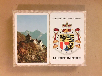 RARE BOX 2 JEUX DE 54 CARTES FRED PIATNIK / LIECHTENSTEIN / JEUX NEUFS EMBALLÉS - Imagem 1 de 3