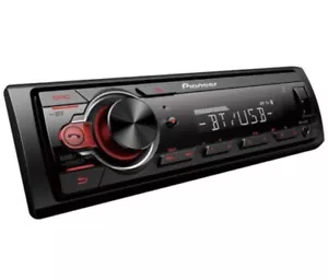 PIONEER SINGLE DIN Bluetooth USB MP3 Auxiliary AM/FM ANDROID Compatible - NEW - Picture 1 of 5