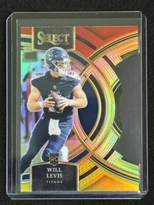 Will Levis (RC) 2023 Select Premier Level Red/Yellow Die-Cut Prizm #148 TITANS - Bild 1 von 2