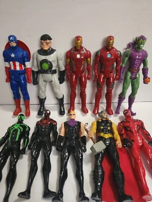 Lote de 10 figuras de acción Hasbro Marvel de 11,5" pulgadas  Foto 1 de 4