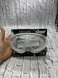 Cressi Adult Wide View Silicone Skylight Swimming Mask #i - Picture 1 of 2