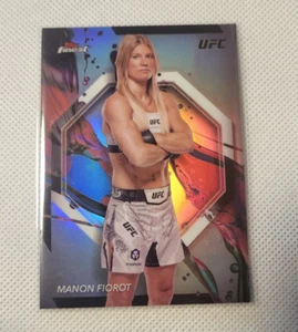 2024 TOPPS FINEST UFC MANON FIOROT REFRACTOR COMMON 41 - Bild 1 von 2