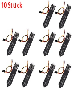 10 Stück Kapazitiver Feuchtigkeitssensor Erde Blumenerde Bodenfeuchte Arduino KG - Bild 1 von 11