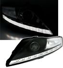 Ajovalot LED DRL Katso for Ford MONDEO MK4 07-pivnvalon musta osoittimet LHD L