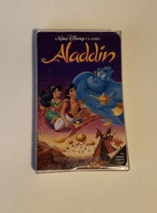 Aladdin VHS (1992) - VINTAGE Movie with Clamshell Case - Picture 1 of 2