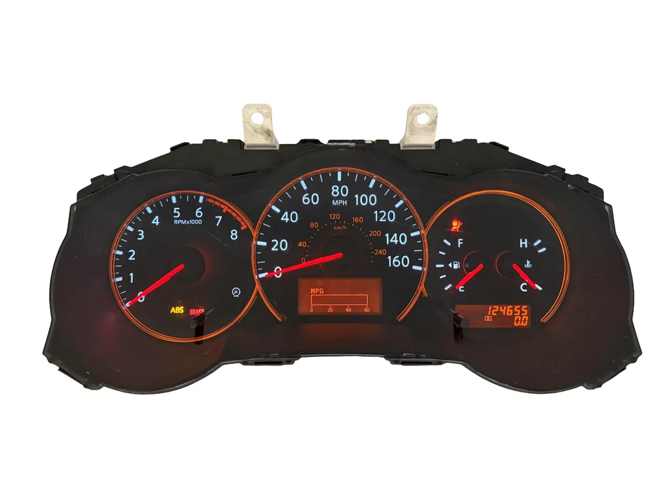 Speedometer Instrument Cluster 2007 2008 2009 Nissan Altima 2.5L 124,655 Miles - Image 1 of 3