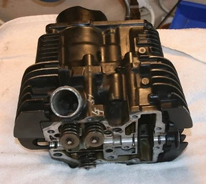 1986 85 Honda Shadow VT1100c Rear Cylinder Head & Cylinder (W2-81) - Picture 1 of 6