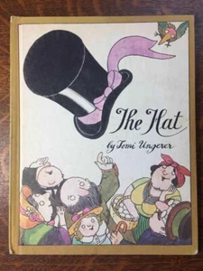 Vintage 1970 The Hat by Tomi Ungerer HC Children's Book PARENTS MAGAZINE PRESS - Imagen 1 de 3