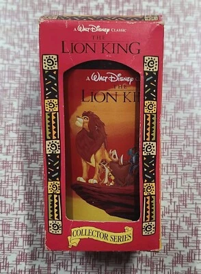 Vintage 1994 Coke Walt Disney The Lion King Burger King Cup Glass W Original Box - Image 1 of 4