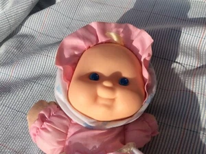 Fisher Price 1992 Puffalump Newborn Baby Doll Blonde Hair “N” Nightgown - Picture 1 of 6