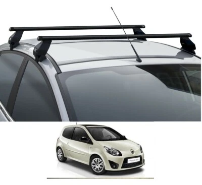 BARRE PORTATUTTO ACCIAIO PER RENAULT TWINGO II ANNO 2009 OMOLOGATE TUV - Immagine 1 di 4