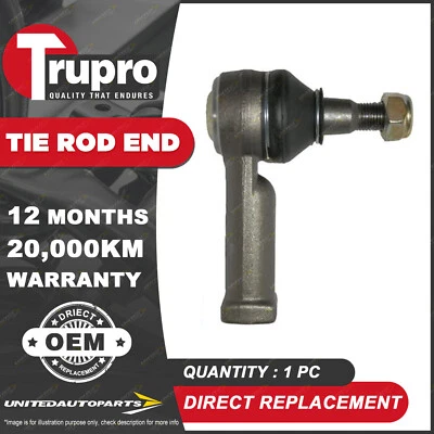 Brand New 1 Pc Trupro LH Outer Tie Rod for Toyota Lexcen VN VP 1988-1991 - image 1 of 3