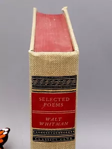 Walt Whitman Selected Poems 1942 Classics Club Books - Foto 1 di 12