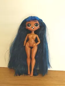 LOL Surprise OMG Downtown BB Fashion Doll Blue Hair Nude - Picture 1 of 3