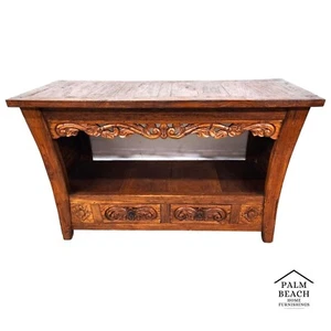 Vintage Sideboard Buffet TV Console Sofa Table - Picture 1 of 12