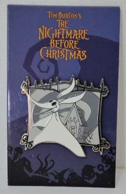 Prendedor de intercambio cero de Pesadilla antes de Navidad de los parques de Disney 2008 NUEVO Foto 1 de 3