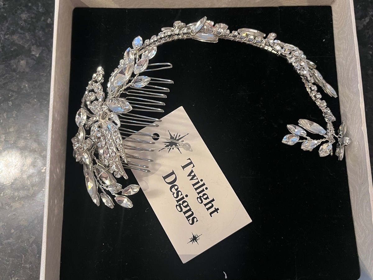 twilight designs ティアラ Tiara by Twilight Designs Style TLT4541 - Roberta's Bridal