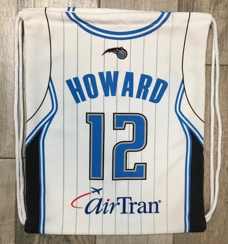 Orlando Magic Howard #12 Drawstring Bag AirTran NBA Basketball Fast Free Ship Cover