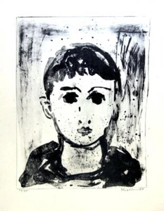 Oskar Koller, Porträt eines Jungen - Bild 1 von 1