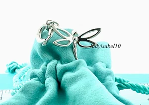 Tiffany & Co Libelle Schablone Charm Anhänger Sterlingsilber mit Etui - echt - Bild 1 von 6
