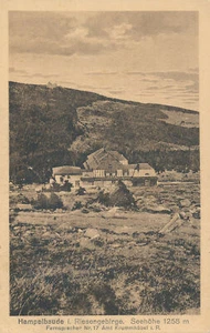 PC31323 Hampelbaude i. Riesengebirge. Seehöhe. Paul Wenzel. 1922 - Bild 1 von 2