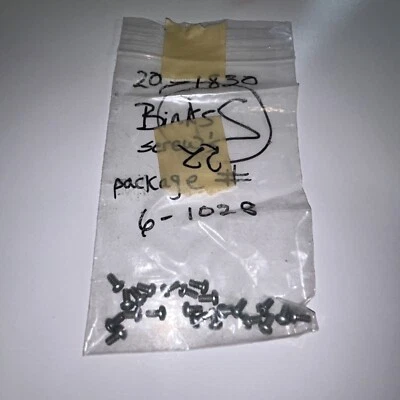 QTY 22 NEW Binks - 20-1830 Screw 22 Pack  20-1830 (D449) - Image 1 of 3